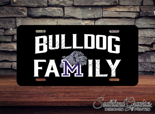 Bulldog Licenses Plates