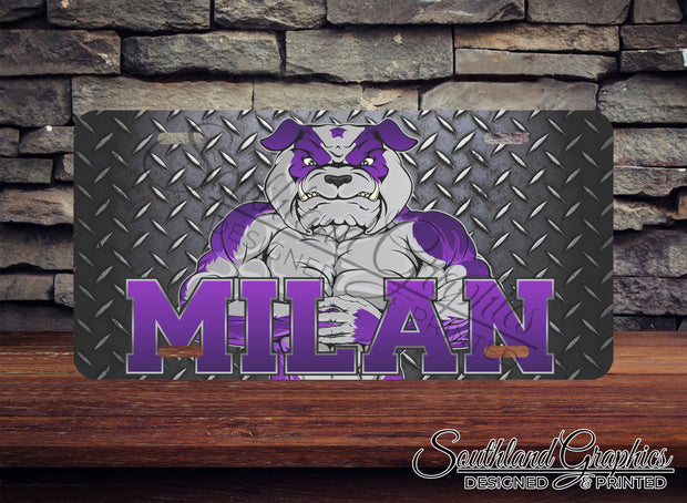 Bulldog Licenses Plates