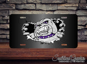 Bulldog Licenses Plates