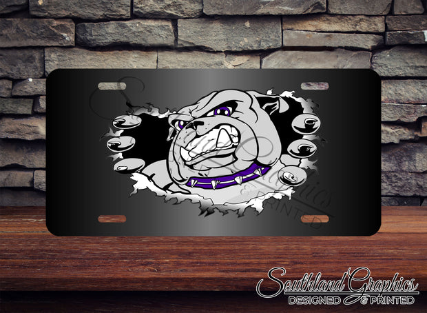 Bulldog Licenses Plates