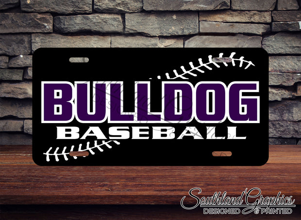 Bulldog Licenses Plates