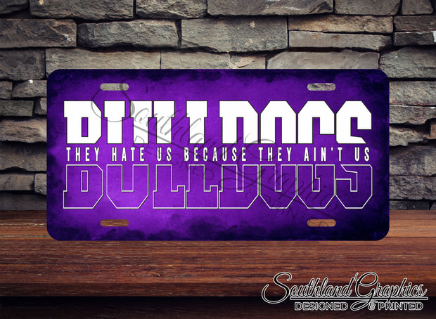 Bulldog Licenses Plates