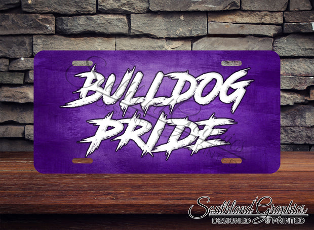 Bulldog Licenses Plates
