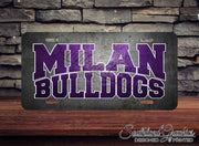 Bulldog Licenses Plates