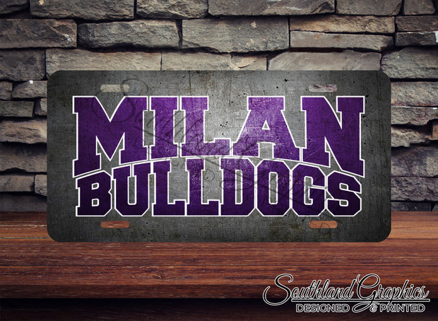 Bulldog Licenses Plates