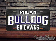Bulldog Licenses Plates
