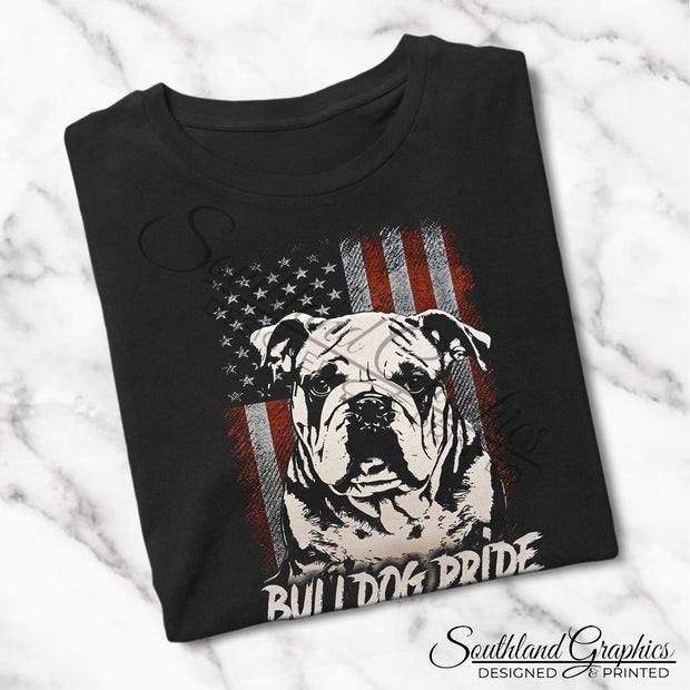 Bulldog Flag Tee - Youth Short Sleeve