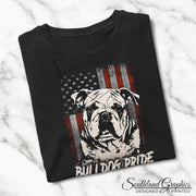 Bulldog Flag Tee - Adult Short Sleeve
