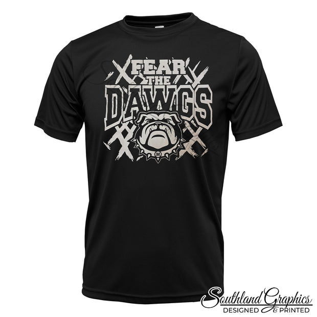 Fear the Dawgs - Adult Moisture Wicking