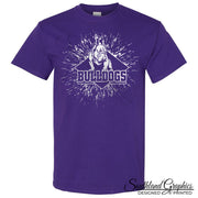 Bulldog Burst - Adult Short Sleeve