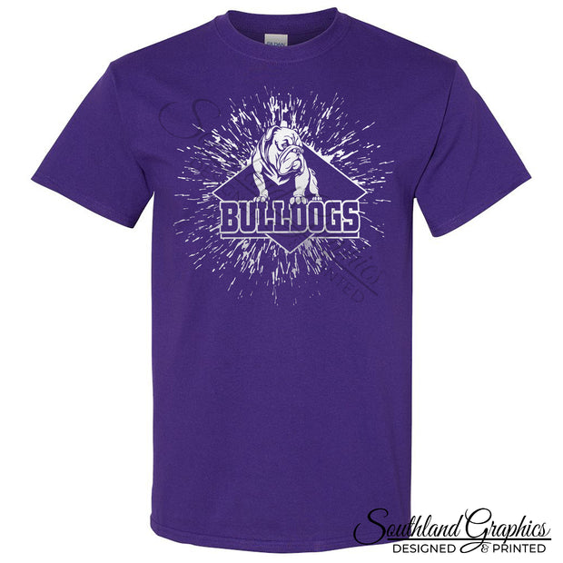 Bulldog Burst - Adult Short Sleeve