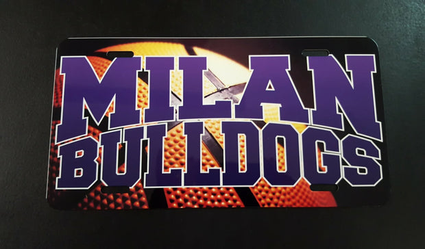 Bulldog Licenses Plates - Southland Graphics