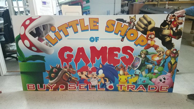 Store Front Lettering and Signs