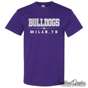 Bulldogs Milan, TN - Adult Short Sleeve