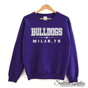 Bulldogs Milan, TN - Youth Sweatshirt